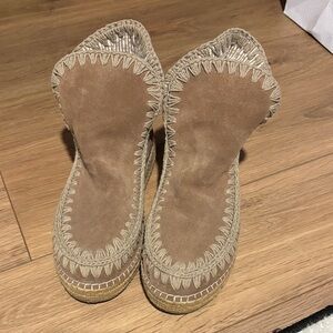 MOU espadrille boots